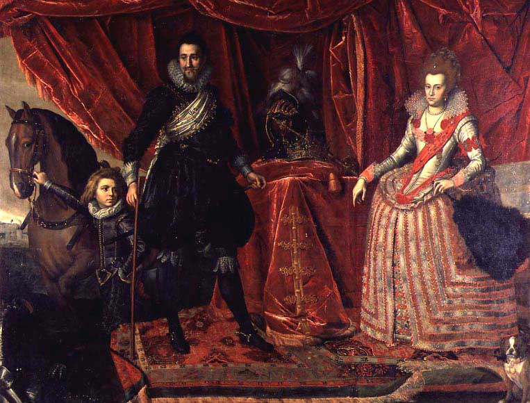 Christian IV and Anne Cathrine ca. 1612   by Pieter Isaacsz  Rosenborg Slot